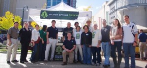 Photograph of members of SIlver Spring Green.