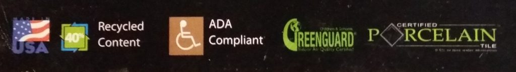 Image of green product labels