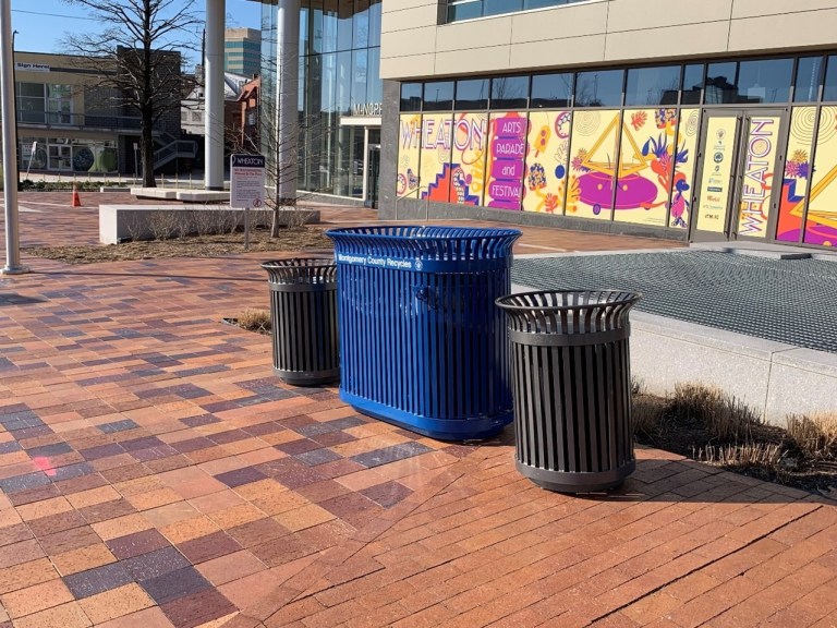 New Public Space Recycling Stations Arrive in Wheaton! My Green